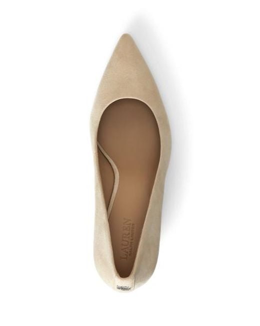 Escarpins Lanette En Daim À Talon Ralph Lauren en coloris Natural