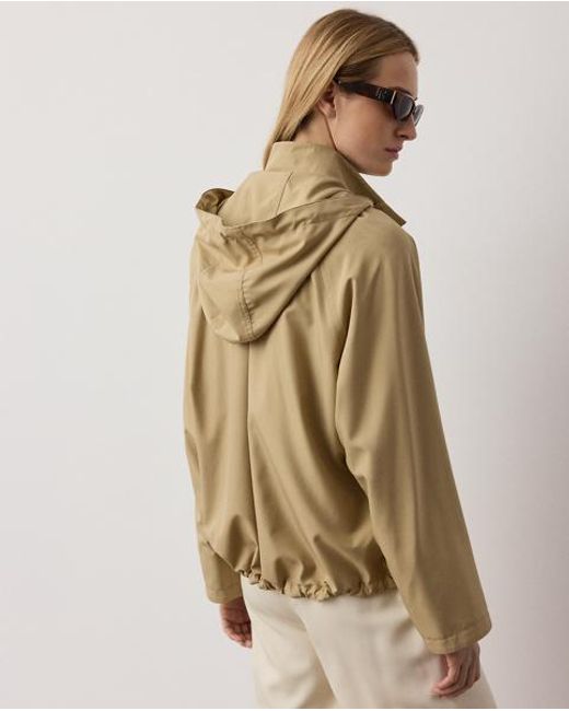 Ralph Lauren Green Watkins Silk Windbreaker
