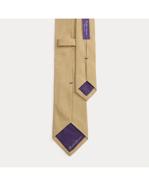 Ralph Lauren Natural Silk-Linen Tie for men