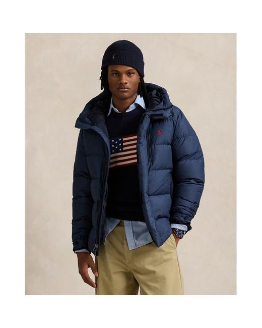 Polo Ralph Lauren The Gorham Down Jacket in Blue for Men Lyst UK