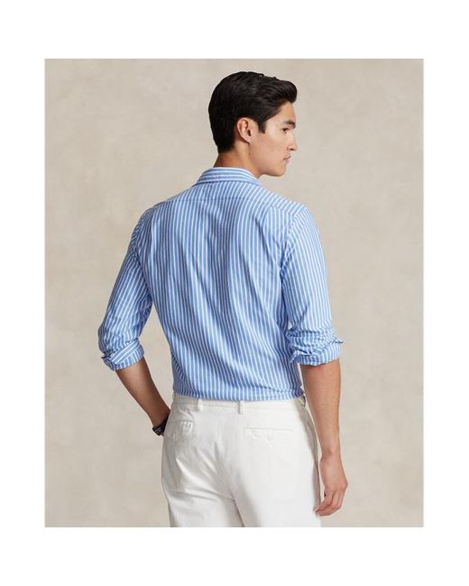 Polo Ralph Lauren Gestreiftes Jerseyhemd in Blue für Herren