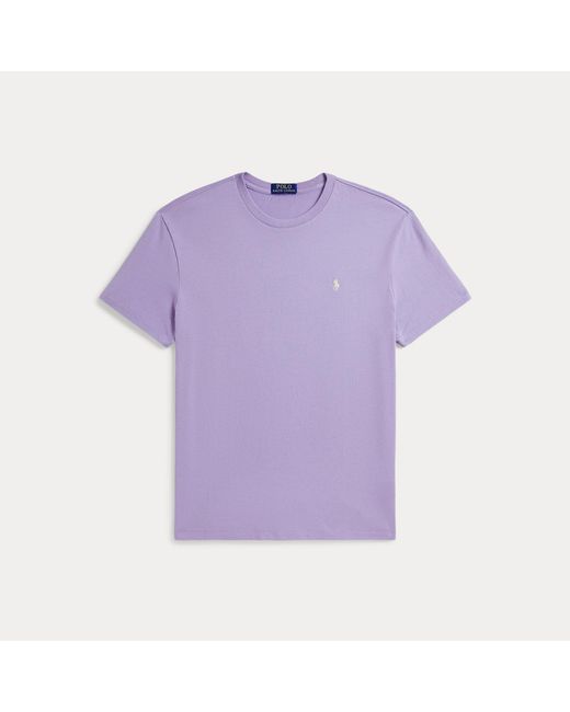 Polo Ralph Lauren Purple Classic Fit Jersey T-Shirt for men