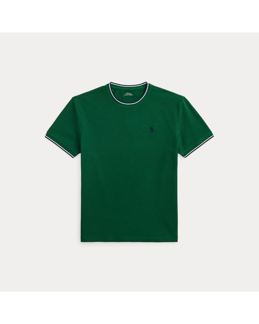 Polo Ralph Lauren Green Classic Fit Stretch Mesh T-Shirt for men