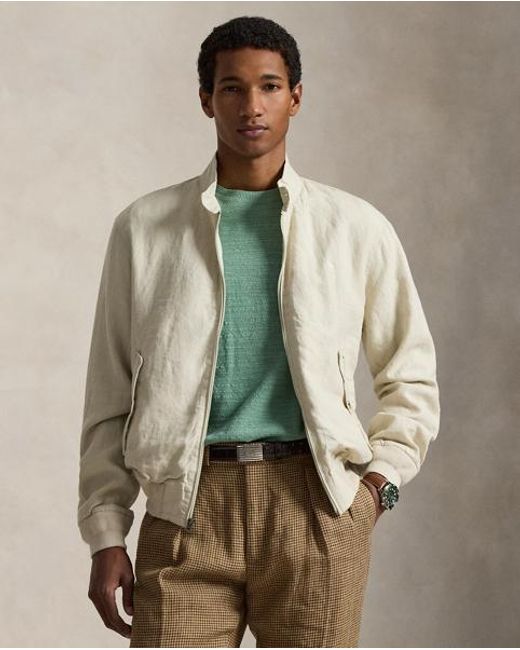 Polo Ralph Lauren Natural The Bedford Linen Jacket for men