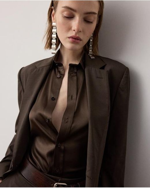 Ralph Lauren Black Marcy Wool-Blend Jacket