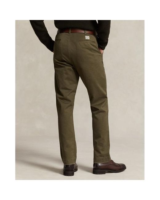 Ralph Lauren Green Salinger Straight Fit Chino Trouser for men
