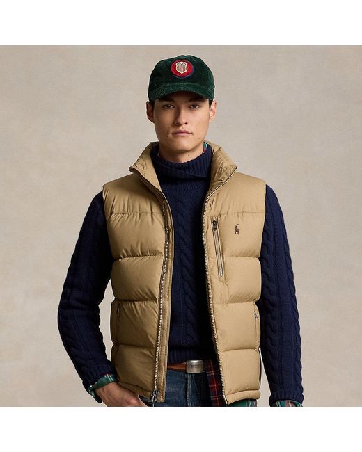 Ralph Lauren Blue The Gorham Down Gilet for men