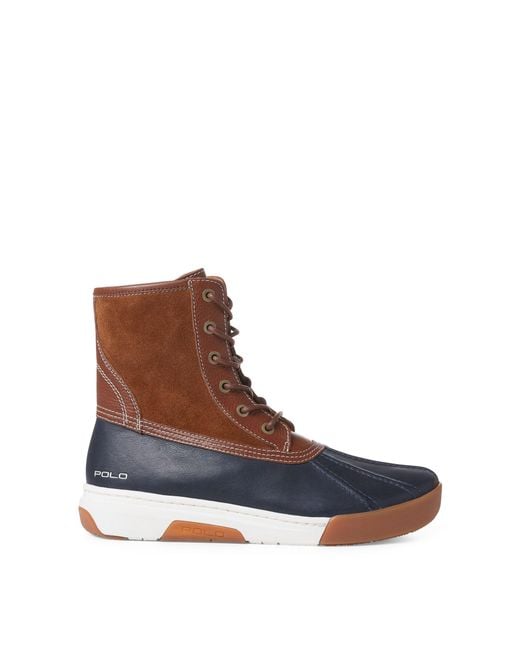 Polo Ralph Lauren Declan Water Repellent Duck Boot in Blue for Men