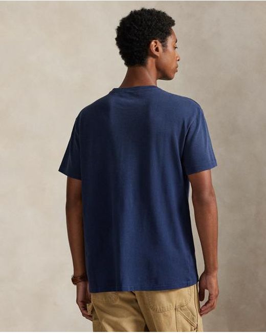 Polo Ralph Lauren Blue Classic Fit Polo Country T-Shirt for men