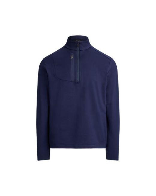 Ralph Lauren Blue Classic Fit Stretch Jersey Pullover for men