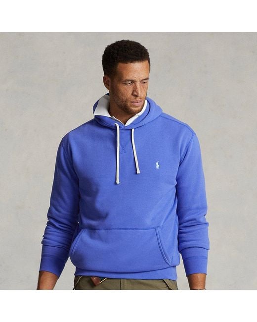 Polo Ralph Lauren Ralph Lauren The Rl Fleece Hoodie in Blue for Men | Lyst