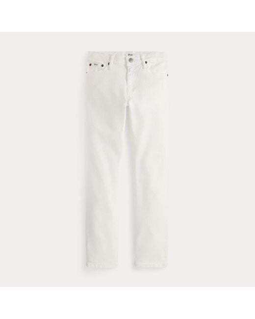Polo Ralph Lauren White Ralph Lauren Boy's Sullivan Slim Stretch Jean for men