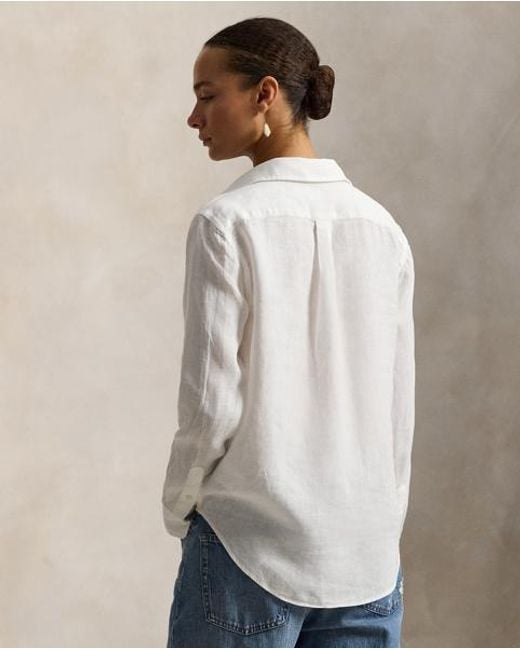 Polo Ralph Lauren Natural Classic Fit Linen Shirt