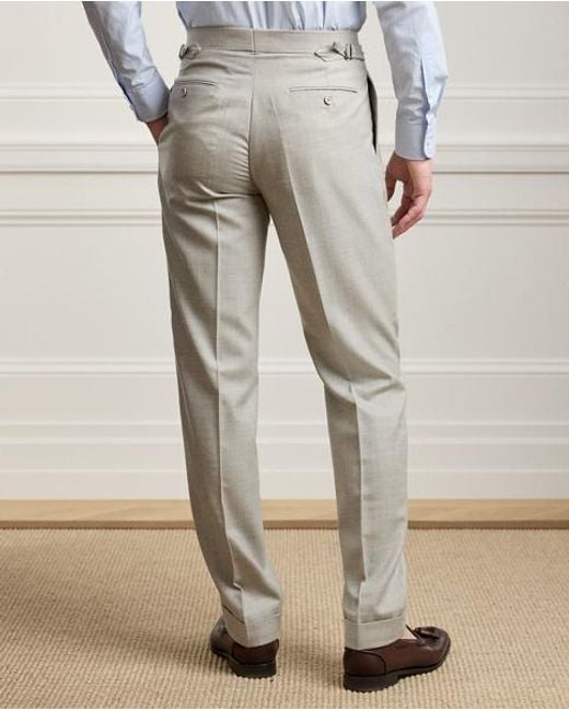 Ralph Lauren Gray Ralph Lauren Hand-Tailored Wool Flannel Suit for men