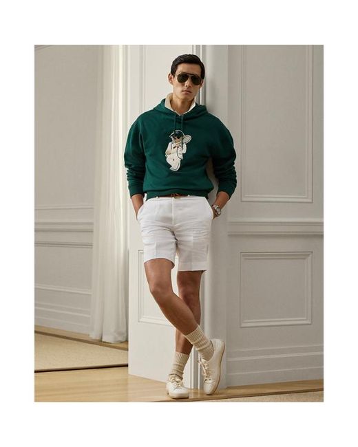 Ralph Lauren Green Ralph Lauren Polo Bear Fleece Hoodie for men