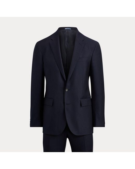 Polo Ralph Lauren Blue Polo Tailored Fit Wool Serge Suit for men