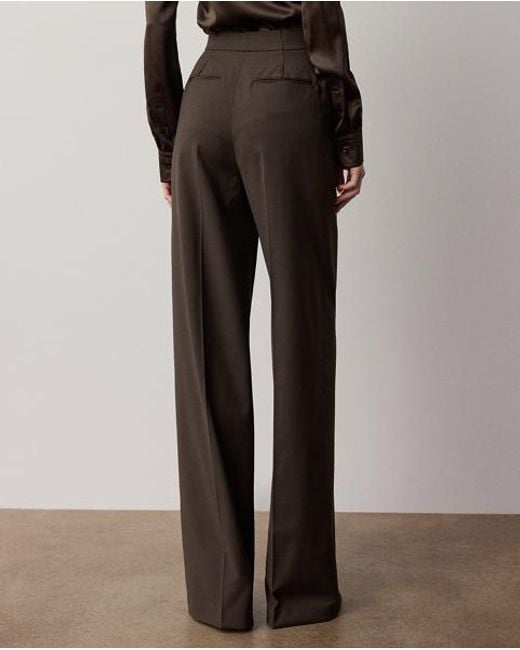 Ralph Lauren Black Dean Ii Wool-Blend Trousers