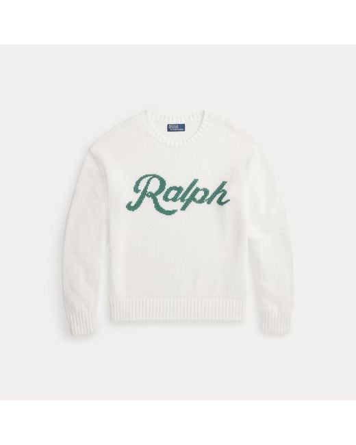 Polo Ralph Lauren Gray The Ralph Logo Sweater for men