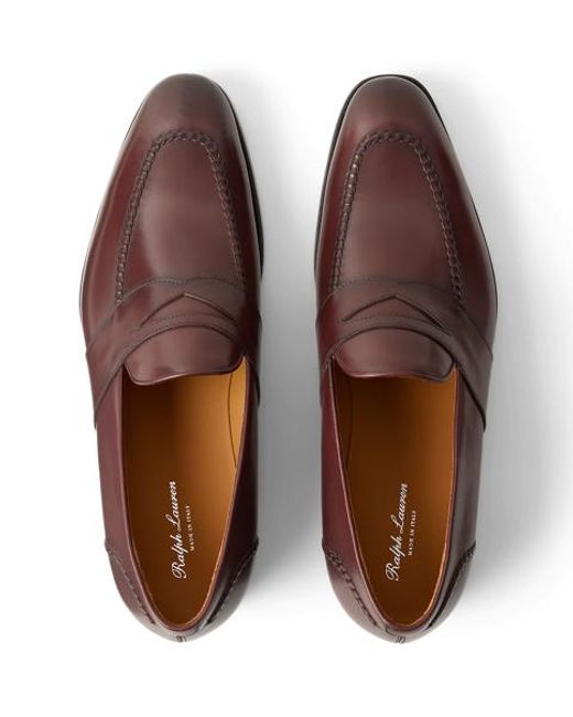 Ralph Lauren Brown Meegan Penny Loafer for men