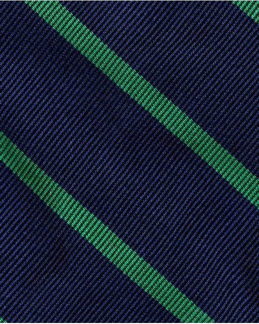 Polo Ralph Lauren Blue Striped Silk Repp Narrow Tie for men