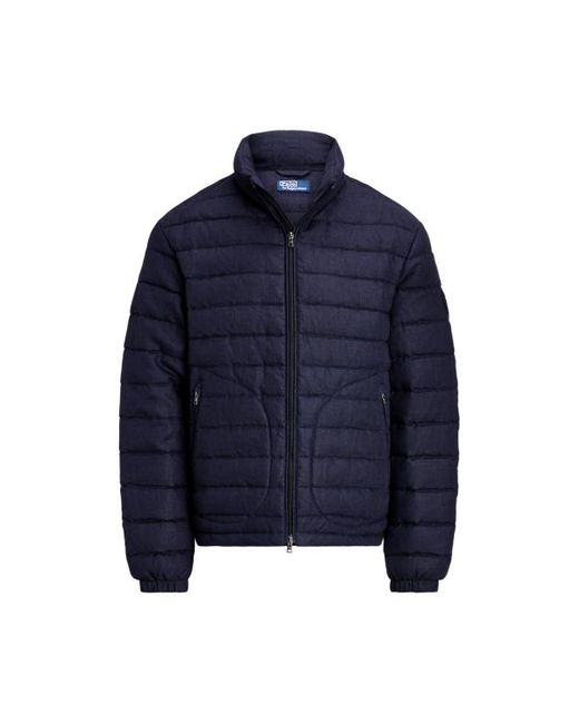 Polo Ralph Lauren Blue The Stewart Linen Down Jacket for men