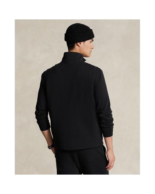 Polo Ralph Lauren Black Double-knit Waistcoat for men