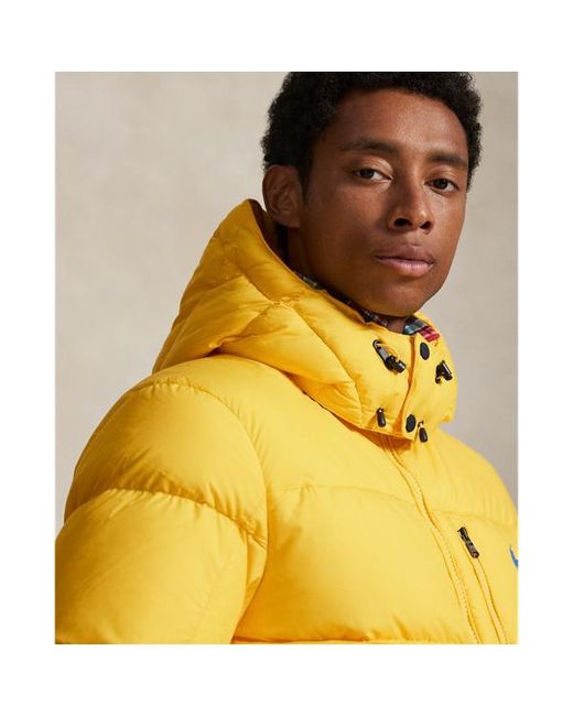 Ralph Lauren Yellow The Gorham Down Jacket for men