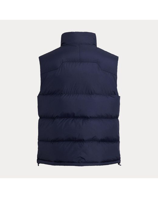 Polo Ralph Lauren Blue The Gorham Down Gilet for men