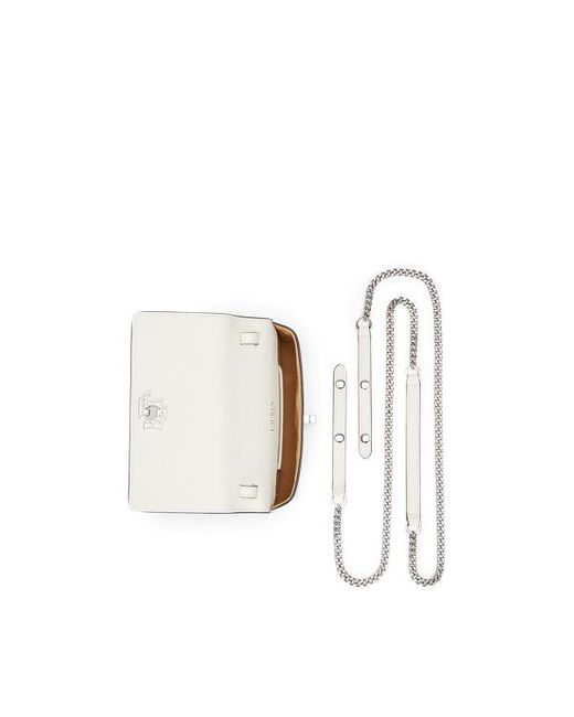 Borsetta porta cellulare effetto texture di Ralph Lauren in White