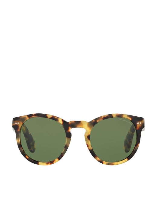 Ralph Lauren Green The Rl Bedford Sunglasses for men