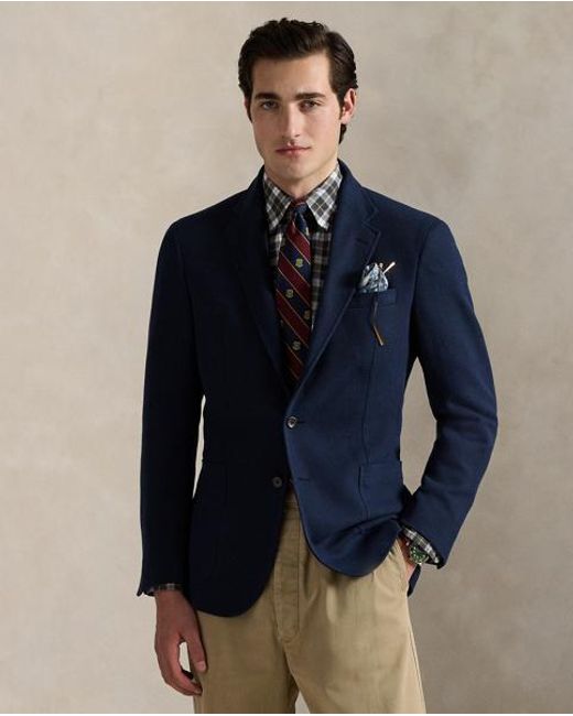 Polo Ralph Lauren Blue Polo Tailored Twill Blazer for men