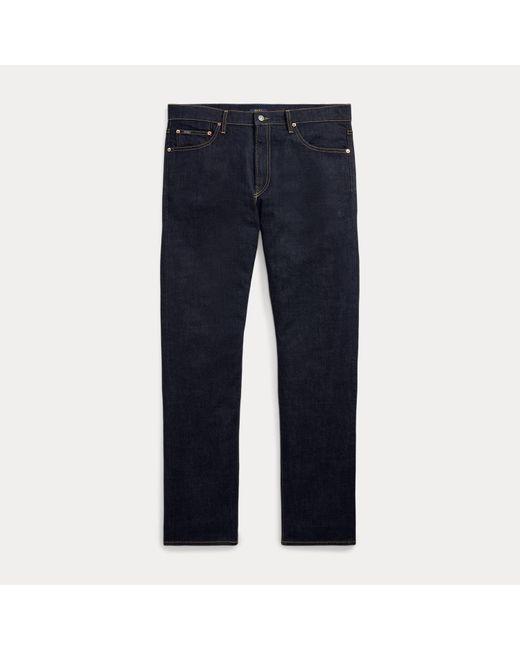 Ralph Lauren Blue Hampton Straight Jean for men