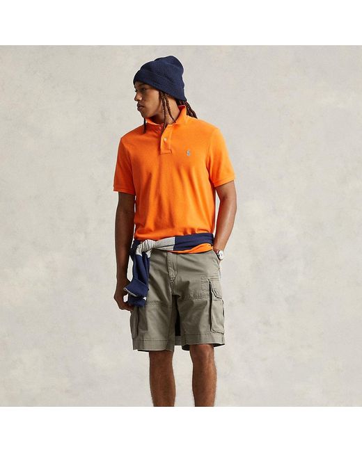 Short cargo classique en sergé 26,7 cm Polo Ralph Lauren pour homme en  coloris Orange | Lyst
