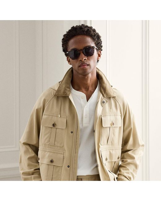 Ralph Lauren Natural Silk Four-Pocket Jacket for men