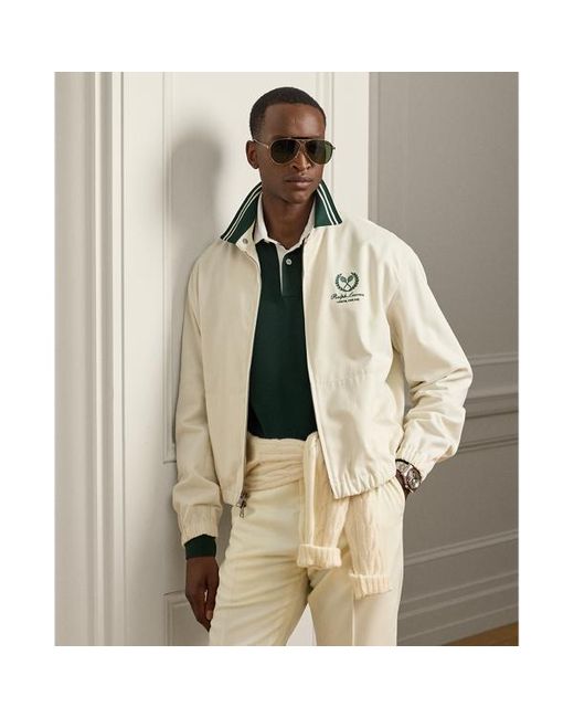 Giacca Forsythe in cotone e cashmere di Ralph Lauren in White da Uomo