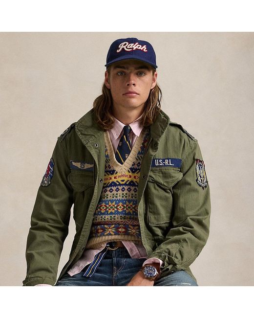 Polo Ralph Lauren The Iconic Field Jacket in Green for Men Lyst