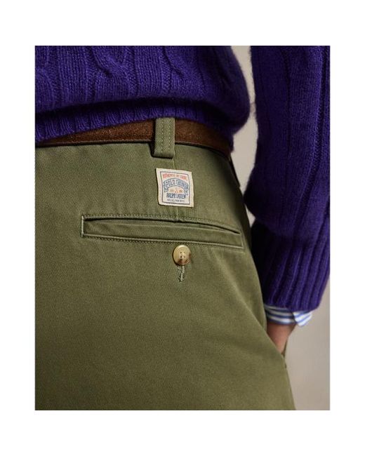 Polo Ralph Lauren Salinger Straight Fit Chino Trouser in Green for
