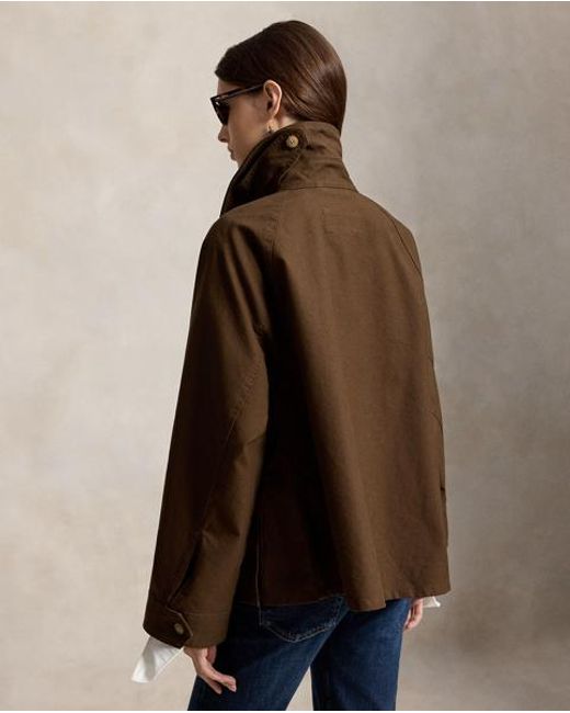 Polo Ralph Lauren Brown Cotton Utility Jacket