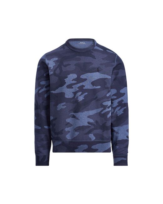 polo camo sweatshirt