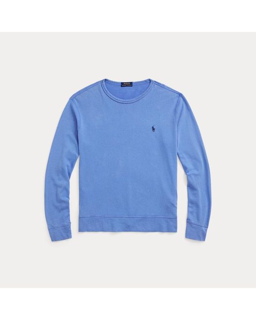 Polo Ralph Lauren Sweatshirt aus Spa-Terry in Blue für Herren