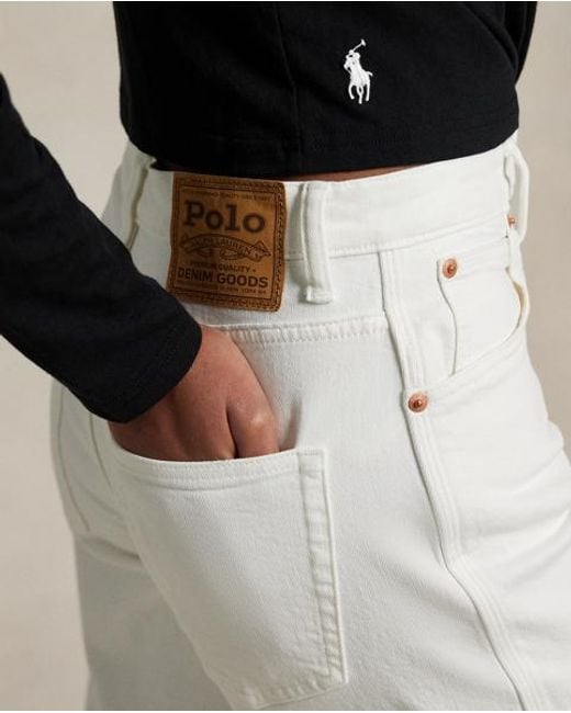 Polo Ralph Lauren Black Curved Tapered Jean