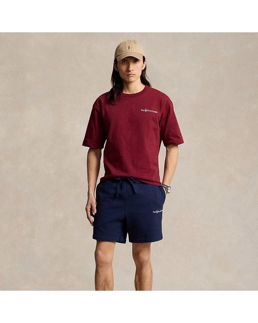 Polo Ralph Lauren Relaxed-Fit Shorts aus schwerem Fleece in Blue für Herren