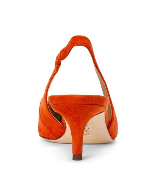Ralph lauren red pumps deals
