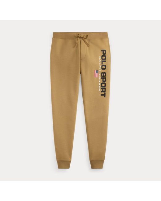 Pantaloni da jogging Polo Sport di Polo Ralph Lauren in Natural da Uomo