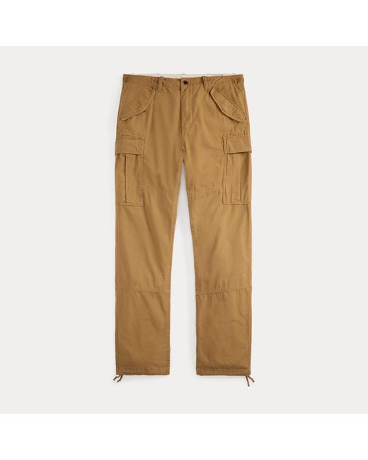 Polo Ralph Lauren Natural Classic Fit Canvas Cargo Trouser for men