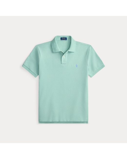 Polo Ralph Lauren Green The Iconic Classic Fit Mesh Polo for men