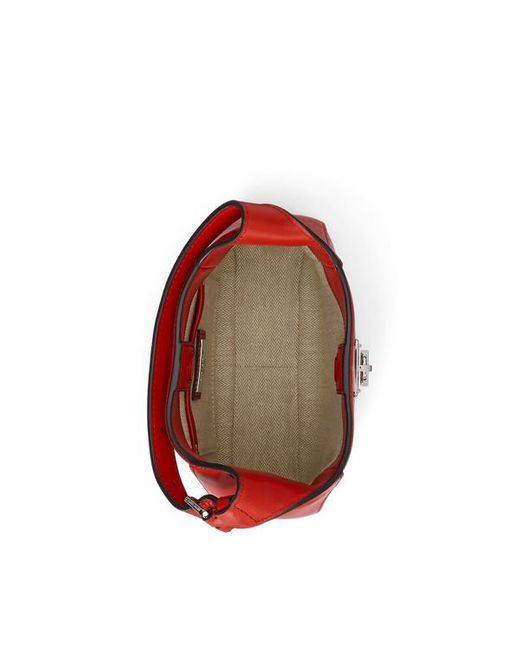 Borsa a spalla Tanner piccola in pelle di Ralph Lauren in Multicolor