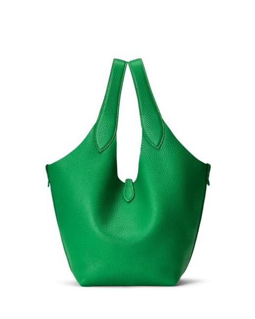 Polo Ralph Lauren Blue Polo Play Leather Tote