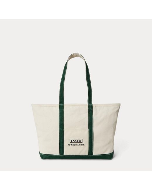 Polo Ralph Lauren Segeltuch-Tragetasche Mit Logo in Green für Herren