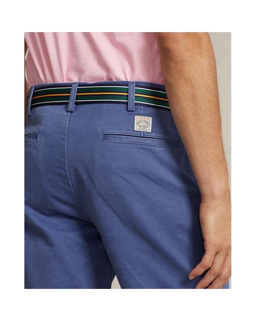 Polo Ralph Lauren Blue 20 Cm Salinger Straight Fit Chino Short for men